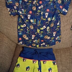 Kids Swim Set - Blue and Yellow